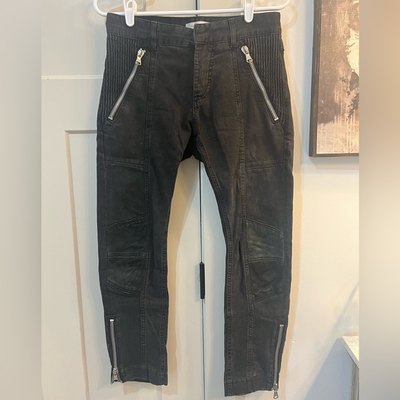 Pierre Balmain pants in black womens size 29 - Picture 1 of 13